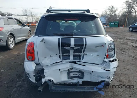 2016 Mini Countryman Cooper S z USA, uszkodzony, nr VIN WMWZC3C56GWT11282